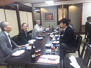 懇親会の様子